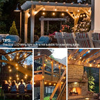 25 Pack 2W S14 LED Glass Bulbs for Outdoor String Lights Replace - Image 6