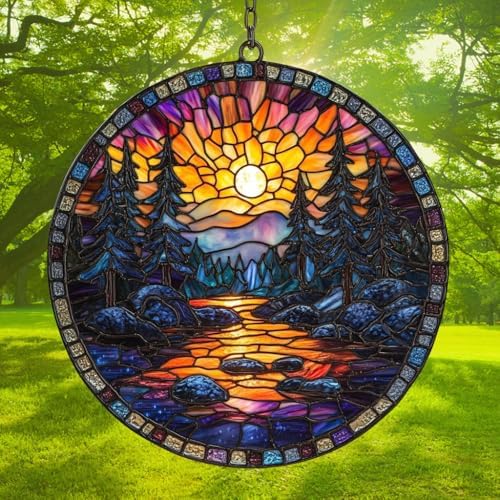 Mountain Range Acrylic Suncatcher - Image 3