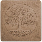 Tree of Life Stepping Stone Mold, Concrete Stepping Stone Mold, Garden Decor Mold, 16'' Square - Image 2