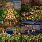 Go2garden 6Pcs Solar Pathway Garden Lights Outdoor Decorative Stakes, Waterproof LED Landscape Lighting for Lawn, Walkway, Patio, Yard (8 Lumens) - Image 3