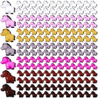 Shappy 80 Pcs Mini Horse Figures Resin Horse Foal Models, Bright Color by Shappy