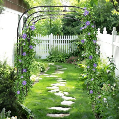Garden Arch Trellis - 69"L*71"W*87"H, Trellis for Climbing Plants Outdoor - Image 6