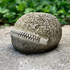 OLOMA Fantasy face statue Concrete bust sculpture Zippy eye ornament Smiling face decoration Cement eye figurine Abstract garden Smiley face statue Zippy ornament Garden face decor - Image 2
