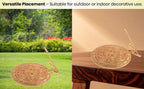 Solid Brass Garden Sundial Clock with Polished Finish & Velvet Storage Case | Decorative Outdoor Sundial for Garden, Patio & Yard | Vintage Nautical Home Décor Gift - Image 4