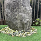 YISZM 20lbs Jade River Rocks, 1-2 Inch Natural Pebbles for Indoor Plants, High Polished Decorative Stones Vase Filler Fish Tank Aquariums Landscaping Garden Outdoor and Indoor DIY - Image 3