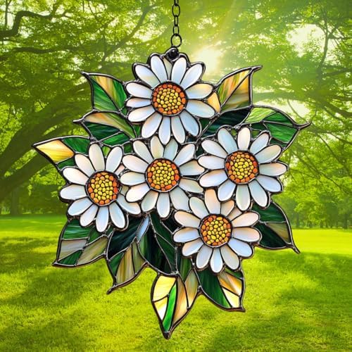 Daisies Acrylic Suncatcher - Image 3