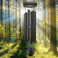 ASTARIN 60'' Deep Tone Wind Chimes for Outside -Extra Large Windchimes with 6 Heavy Tubes, Memorial Wind Chimes Outdoor for Garden Hanging Décor,Sympathy Gifts, Black by Astarin