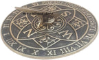 10'' Nautical Sundial – Timeless Outdoor Sundial Clock, Elegant Alumiunm Garden Decor, for Home Décor, Durable Weather-Resistant Yard Timepiece - Image 3