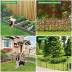 No Dig Garden Fence Panels, Dog Fence Outdoor for Yard, 20 Pack - Image 6