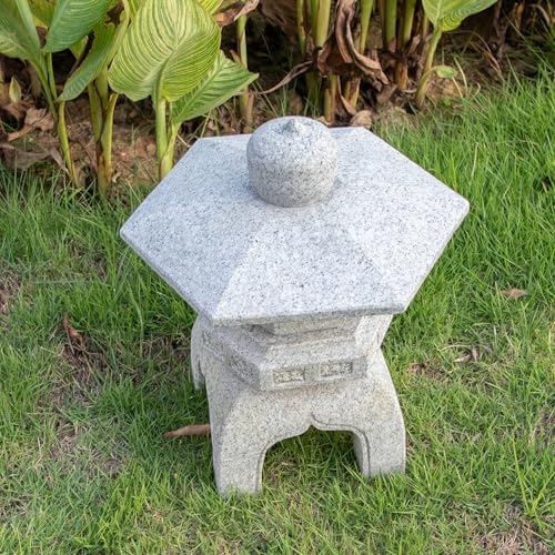 Natural Granite Japanese Garden Decorations - Pagoda Lanterns and Statues - Image 2