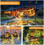 Solar Lights Outdoor Garden Decor, Dragonfly Hanging Watering Can Landscape Lights Waterproof Yard Decorations for Outside Porch Patio Backyard, Gardening Gift for Mom Grandma Women Birthday - Image 5