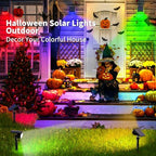 WENATY Solar Spot Lights Outdoor Waterproof, Solar Spotlights, 6 Packs, RGB - Image 5