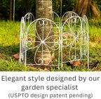 ShopLaLa Animal Barrier (20 Panels) 12x24in Decorative White Fences for Dog - Image 6