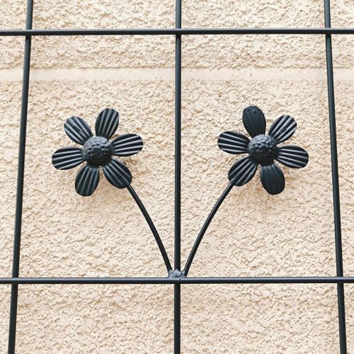 Garden Trellis for Climbing Plants Outdoor, 2-Pack 86" Metal Rustproof - Image 6