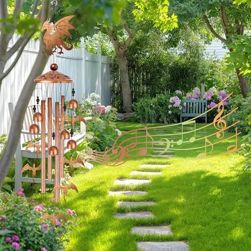 Dragon Outdoor Metal Wind Chime - Image 5