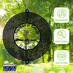 Personalized Cat Couple Wind Spinner, Custom Names & Date Metal Hanging with Cats, Outdoor Garden Yard Window Home Decor, Gifts for Couples, Anniversary, Birthday, Valentines, Lover - Image 3