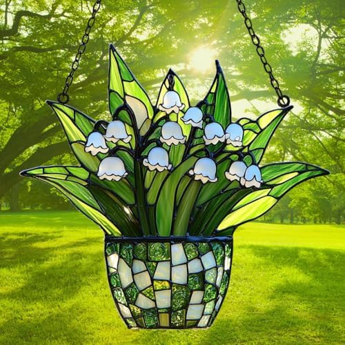 Lily of The Valley Acrylic Suncatcher - Image 3