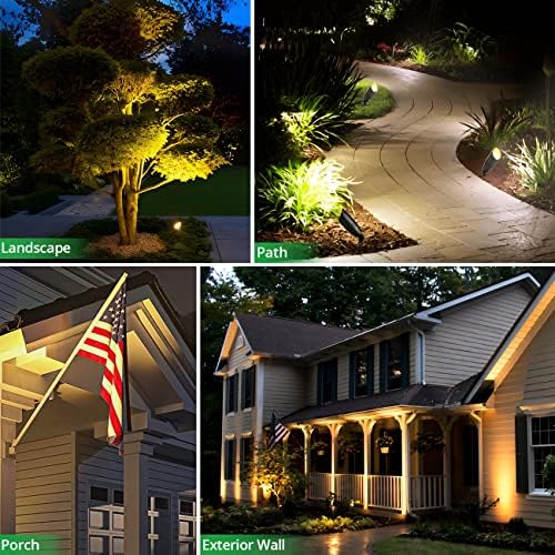 wowlite 12V Low Voltage Landscape Spotlight, Black MR16 LED Uplight, 1 Pack - Image 6