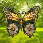 Daisy Monarch Acrylic Suncatcher - Image 3