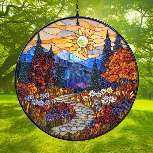 Moutain Range Acrylic Suncatcher - Image 3