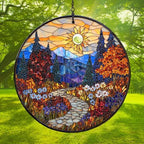 Moutain Range Acrylic Suncatcher - Image 3