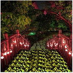 Glowing Stone Orange Glowing Garden Pebbles, Decorative Stones That Glow in The Dark, Potted Fish Tanks, Glowing Plastic Pebbles (Size : 400PCS) - Image 2