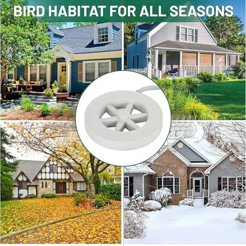 Bird Bath Heater Thermostatically Controlled Full Coverage De Icer for Winter Outdoor Fountain Water Heating - Image 4