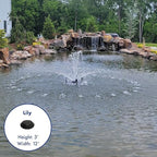 Half Off Ponds 1/4 HP 2500 GPH Floating Aerating Fountain with 100 Ft Cord - Image 5