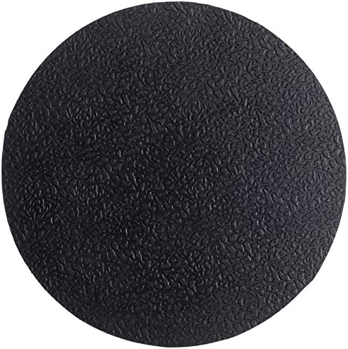HF by LT Rubber Victorian Garden Stepping Stone, 11-3/4 inches, Black, Set of 3 - Image 2