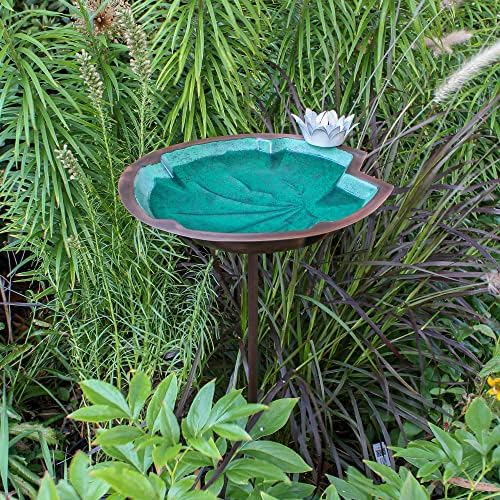 Achla Designs Lilypad Birdbath with Stake - Image 6