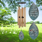 ASTARIN Personalized Sympathy Wind Chimes Deep Tone, 35inch Cardinal Wind Chimes, in Loving Memory of Dad/Mom, Memorial Gifts for Funeral Condolences(Produced in Texas) - Image 6