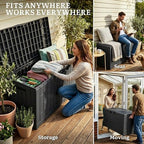 YITAHOME 60 Gallon Outdoor Storage Box - Image 5