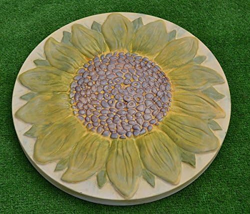 Sunflower Plastic Mold Stepping Stone Garden Path Concrete Plaster #S18 - Image 7