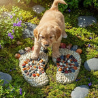 Outdoor Stepping Stones 2-piece Set - Garden Decoration Artificial Pebbles - Image 3