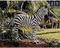 Design Toscano Zairen Zebra Outdoor Garden Animal Statue, 2 Feet, Resin, Full Color Finish by DesignToscano