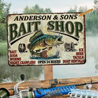 Fishing Décor For Home Custom Fishing Sign Bait Shop Sign Lake House Décor Cabin Wall Art Man Cave Décor Gifts For Him Lodge Décor 108122002070 - Image 2