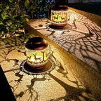 Deer Solar Lanterns Outdoor Waterproof Hanging Solar Lights Deer Gifts for Women Men Metal Decorative LED Lanterns for Yard,Patio,Lawn,Tabletop,Pathway,Landscape,Garden Decor - Image 2