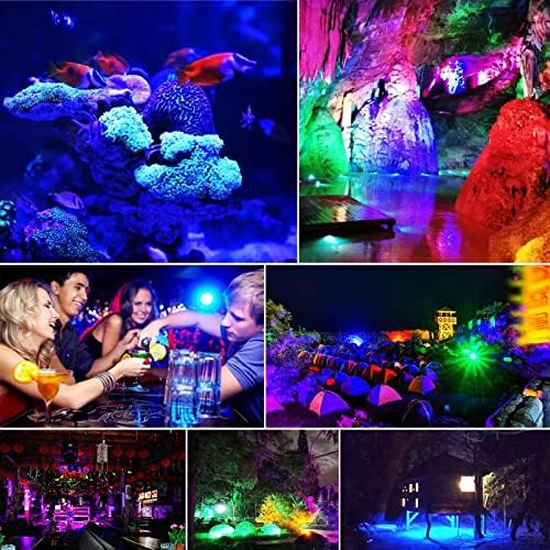 LED Par38 Flood Light Bulb Waterproof Outdoor, Color Changing Light RGBW - Image 7