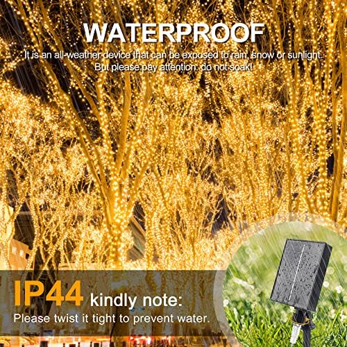 Solar String Lights Outdoor Waterproof,500 LED 165FT with Remote - Image 7
