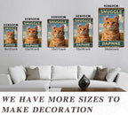 Retro Distressed Floating Sea Otter Ocean Wave Metal Sign, Nautical Wildlife Motivational Quote Wall Art, Seaside Home Indoor Outdoor Decoration 24X32 inch - Image 2