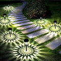 Siatom Solar Pathway Lights 10 Pack, Bright Solar Path Lights Outdoor Waterproof IP65, Walking Path Solar Lights for Outside, Garden, Lawn, Walkway, Yard (Cold White) by SiatomLighting
