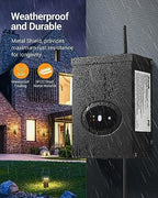 DEWENWILS 300W Smart Low Voltage Transformer, Compatible with Alexa and Google Home, 120V AC to 12V AC for LED Landscape Lights, Outdoor Lighting, ETL Listed, Waterproof, Schedule and Timer - Image 6