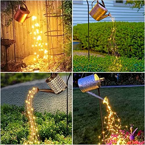 SHUKAN 2 Pack 220 LED Soalr Firefly Bunch Lights, 8 Flashing Modes - Image 3