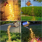 SHUKAN 2 Pack 220 LED Soalr Firefly Bunch Lights, 8 Flashing Modes - Image 3