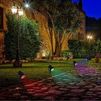 Color Change Landscape Lighting Low Voltage LED Outdoor Spotlights 6W 12V IP66 Waterproof Landscaping Lights Remote Control Garden Pathway Lights RGB Trees Decorations - Image 6
