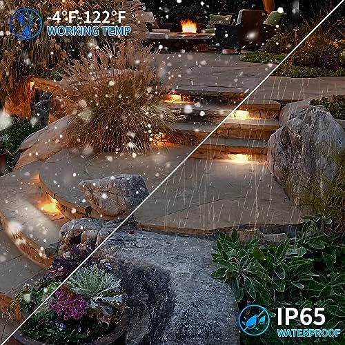 Black 4-Pack 7inch 3W 2700K Soft White Hardscpe Lighting - Image 5