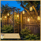 Woanger Solar Mason Jar Lights with Hangers, 20 LED Waterproof, 18 Pack - Image 3