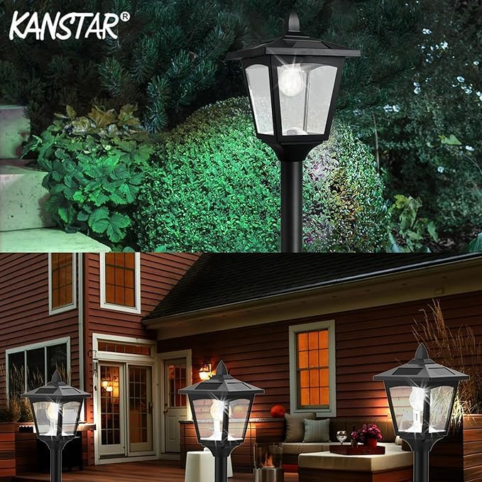 Solar Lamp Post Light Outdoor 67 Inch, Adjustable Waterproof LED Yard Light for Lawn Garden Walkway Driveway Patio - Image 6