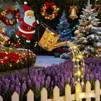 Christmas Solar Kettle Lights, Santa Watering Can Lights (Warm Light) by Unknown