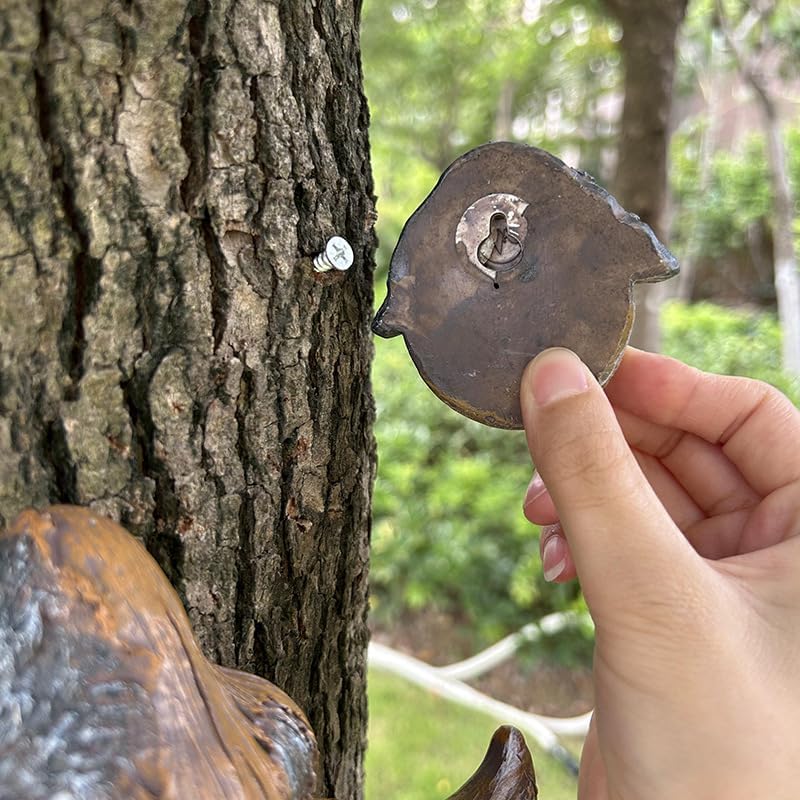Tree Face Bird Feeder - Tree Face Decor - Outdoor Bird Feeder Garden Decor Statue - Yard Art Outdoor Garden Decoration Garden Hugger Decoration Ideal for Attracting Birds to Your Home - Image 6
